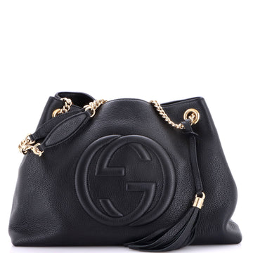 Gucci Soho Chain Strap Shoulder Bag Leather Medium