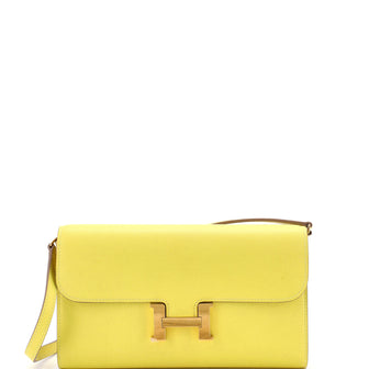 Hermes Constance To Go Wallet Evercolor