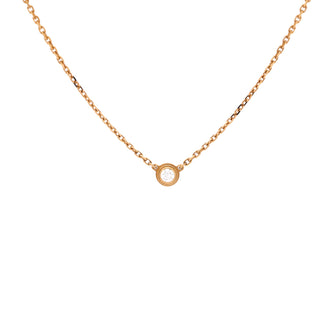 Cartier Cartier D'Amour Pendant Necklace 18K Yellow Gold and Diamond XS