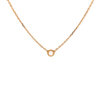 Cartier Cartier D'Amour Pendant Necklace 18K Yellow Gold and Diamond XS