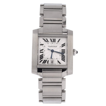 Cartier Tank Francaise Automatic Watch Stainless Steel 28