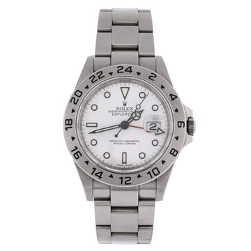 Rolex Oyster Perpetual Explorer II Automatic Watch Stainless Steel 40