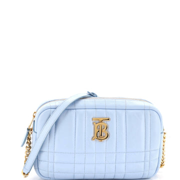 Burberry Lola Camera Bag Quilted Leather Small