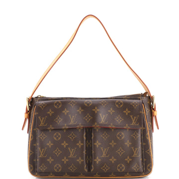 Louis Vuitton Viva Cite Handbag Monogram Canvas GM