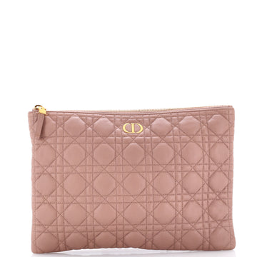 Christian Dior Caro Daily Pouch Cannage Quilt Calfskin