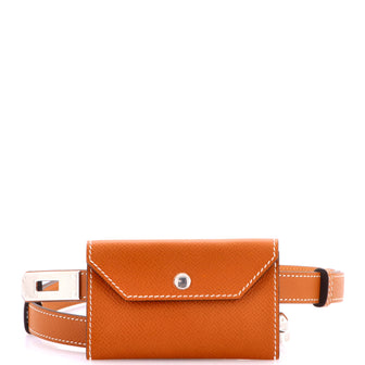 Hermes Kelly Pocket Belt Leather Thin