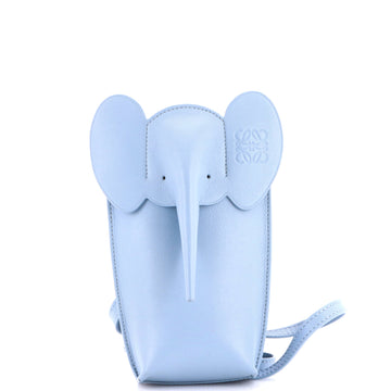 Loewe Elephant Pocket Crossbody Bag Leather