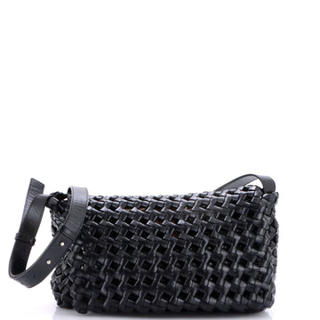 Bottega Veneta Window Flap Bag Knotted Intrecciato Leather