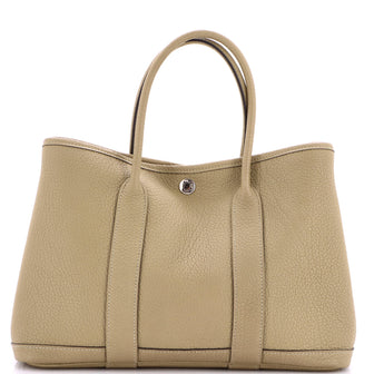 Hermes Garden Party Tote Leather 30