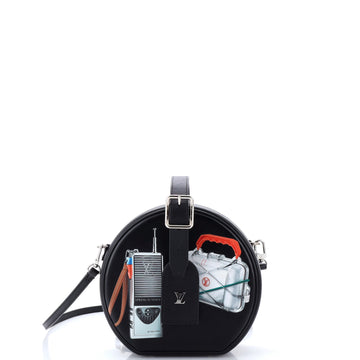 Louis Vuitton Petite Boite Chapeau Bag Limited Edition Stickers Leather