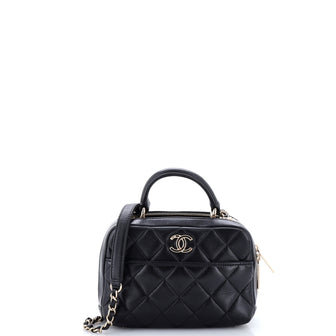 Chanel Trendy CC Bowling Bag Quilted Lambskin Mini