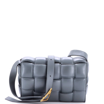 Bottega Veneta Cassette Crossbody Bag Padded Maxi Intrecciato Leather
