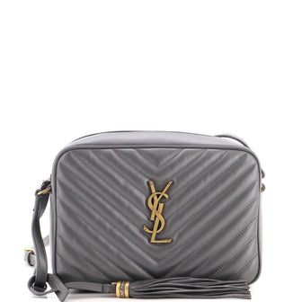 Saint Laurent Lou Camera Bag Matelasse Chevron Leather Small