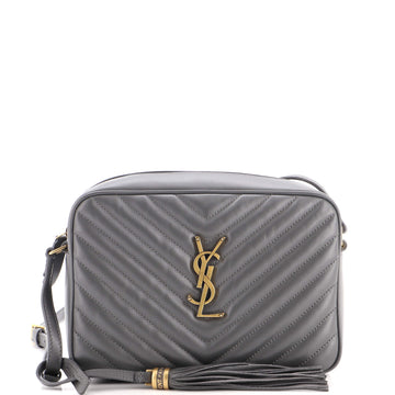 Saint Laurent Lou Camera Bag Matelasse Chevron Leather Small