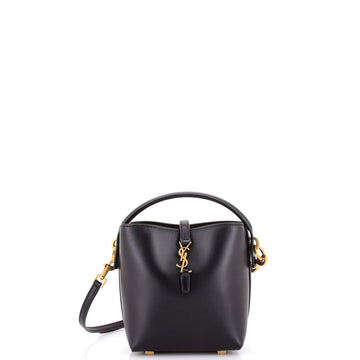 Saint Laurent Le 37 Bucket Bag Leather Mini