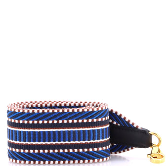 Hermes Sangle Shoulder Strap Cavale Canvas 25