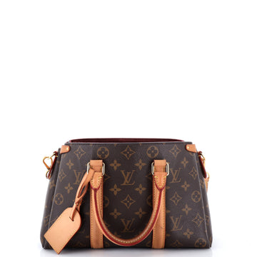 Louis Vuitton Soufflot Tote Monogram Canvas with Leather BB