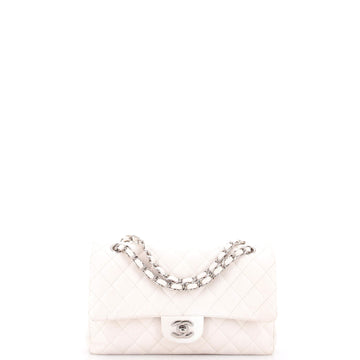 Chanel Vintage Classic Double Flap Bag Quilted Caviar Medium