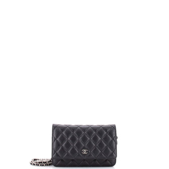 Chanel Wallet on Chain Quilted Caviar
