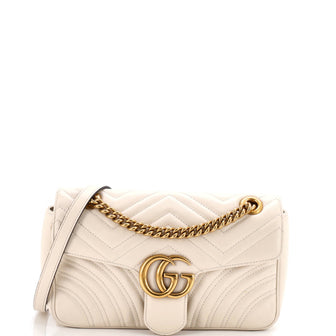 Gucci GG Marmont Flap Bag Matelasse Leather Medium