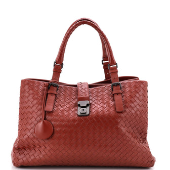 Bottega Veneta Roma Bag Intrecciato Nappa Medium