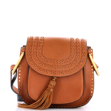 Chloe Hudson Handbag Whipstitch Leather Small