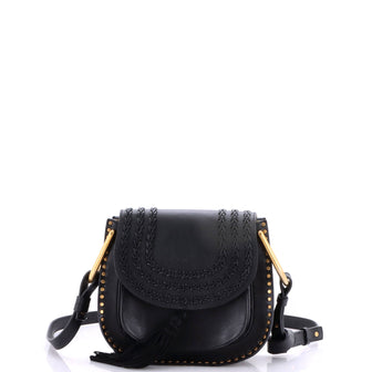 Chloe Hudson Handbag Whipstitch Leather Small