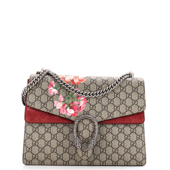 Gucci Dionysus Bag Blooms Print GG Coated Canvas Medium