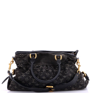 Louis Vuitton Neo Cabby Handbag Denim GM