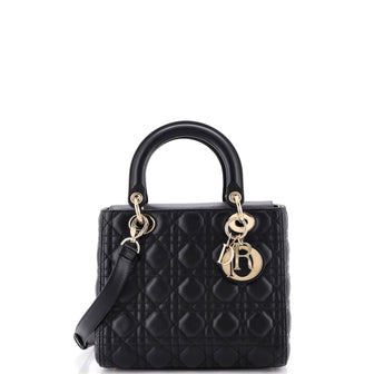 Christian Dior Lady Dior NM Bag Cannage Quilt Lambskin Medium