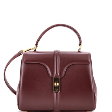Celine 16 Top Handle Bag Smooth Calfskin Small