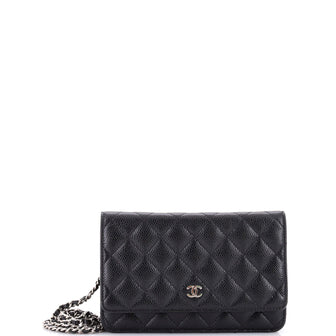 Chanel Wallet on Chain Quilted Caviar