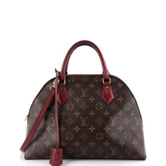 Louis Vuitton Alma BNB Handbag Monogram Canvas with Leather