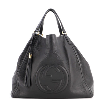 Gucci Soho Shoulder Bag Leather Large