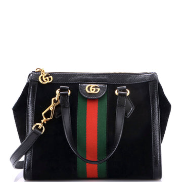 Gucci Ophidia Top Handle Tote Suede Small