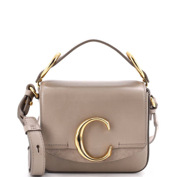Chloe C Flap Bag Leather Mini