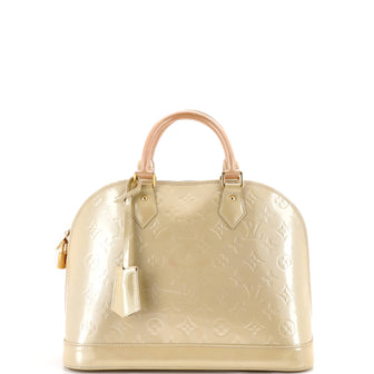 Louis Vuitton Alma Handbag Monogram Vernis PM