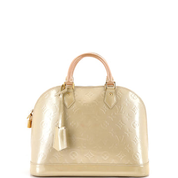 Louis Vuitton Alma Handbag Monogram Vernis PM