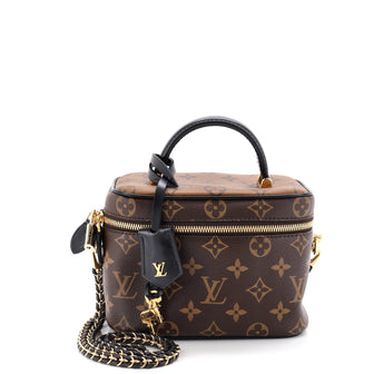 Louis Vuitton Vanity Handbag Reverse Monogram Canvas PM