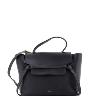 Celine Belt Bag Textured Leather Mini