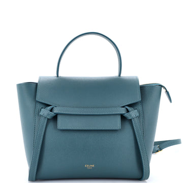 Celine Belt Bag Textured Leather Nano