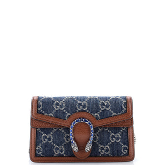 Gucci Dionysus Bag GG Denim Super Mini