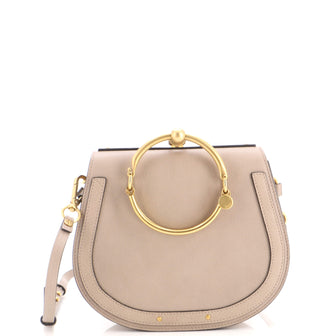 Chloe Nile Crossbody Bag Leather Medium