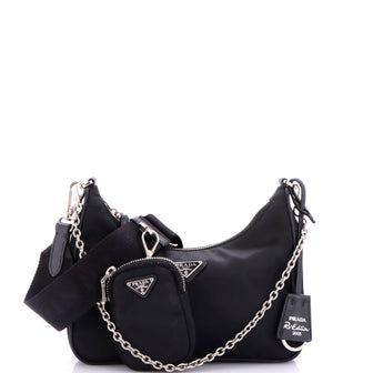Prada Re-Edition 2005 Shoulder Bag Tessuto Small