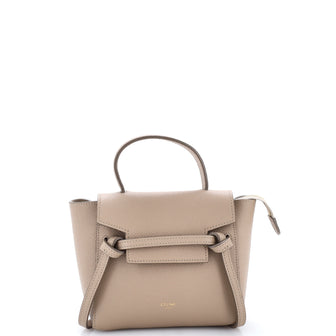Celine Belt Bag Textured Leather Pico