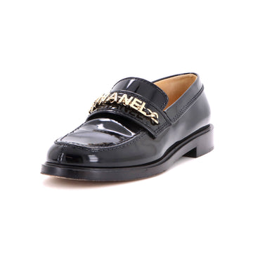 Chanel Women's Logo Loafers Patent
