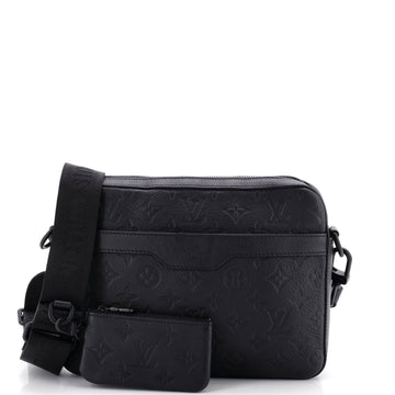 Louis Vuitton Alpha Messenger Bag Monogram Shadow Leather