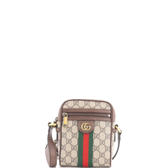 Gucci Ophidia Messenger Bag GG Coated Canvas Mini