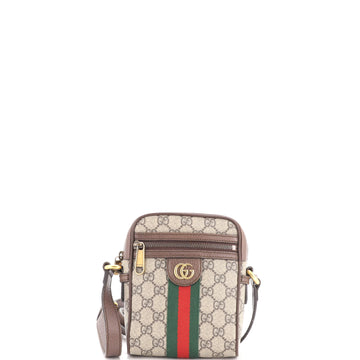 Gucci Ophidia Messenger Bag GG Coated Canvas Mini