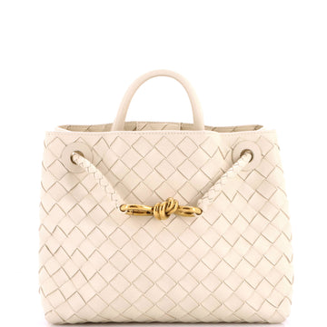 Bottega Veneta Andiamo Top Handle Bag Intrecciato Nappa Small